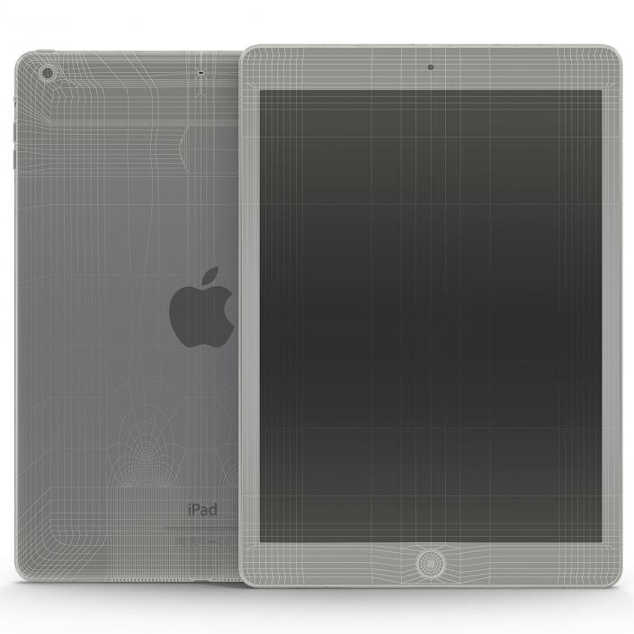 3D model iPad Air Silver