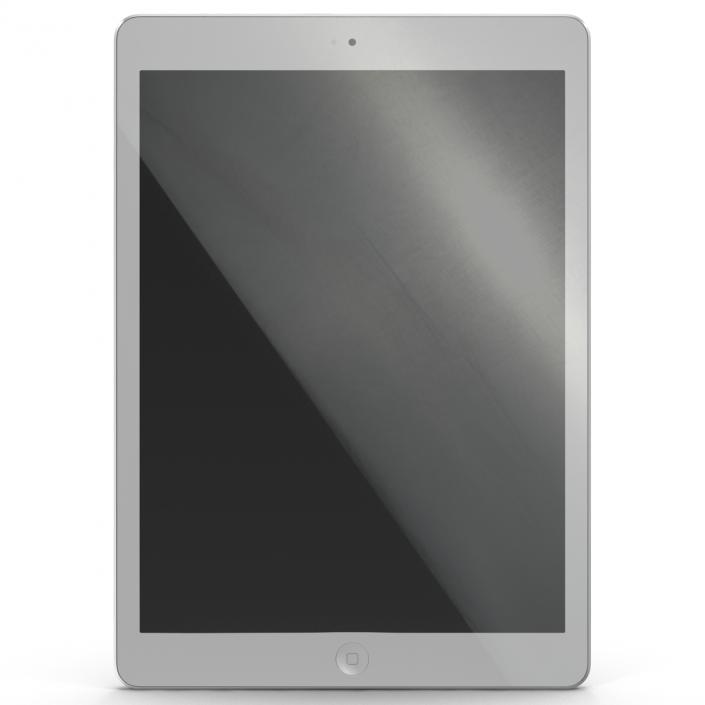 3D model iPad Air Silver