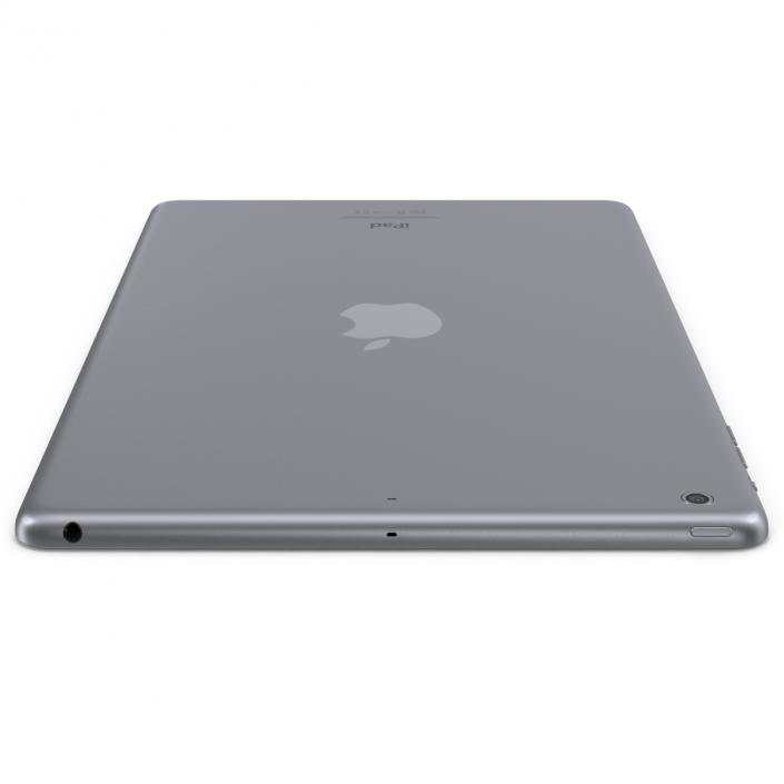 iPad Air Space Gray 3D model