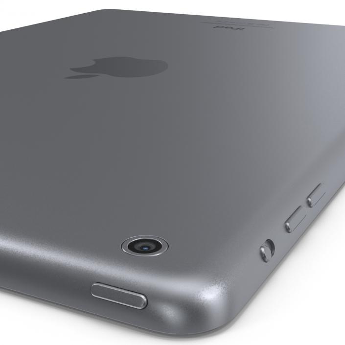 iPad Air Space Gray 3D model