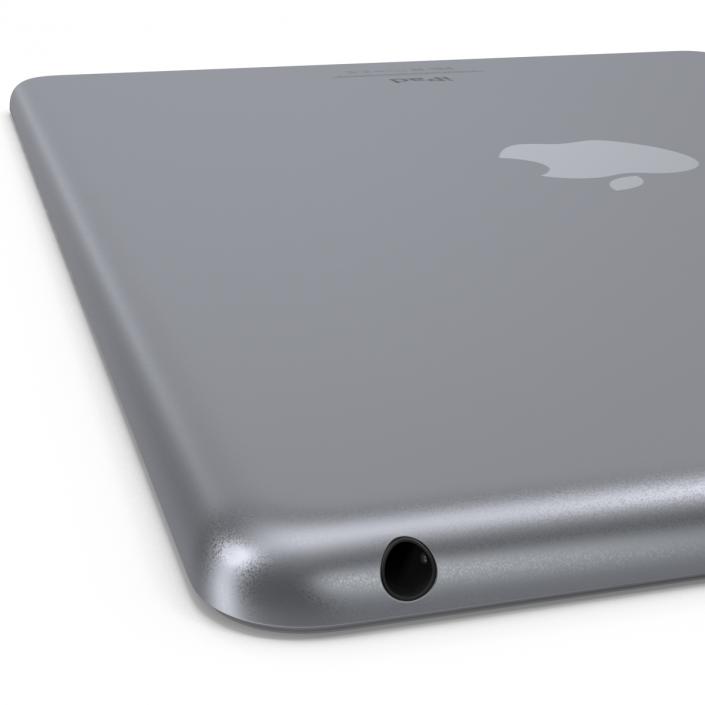 iPad Air Space Gray 3D model