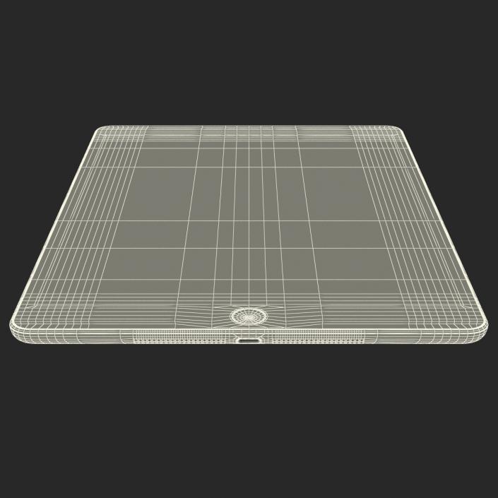 iPad Air Space Gray 3D model