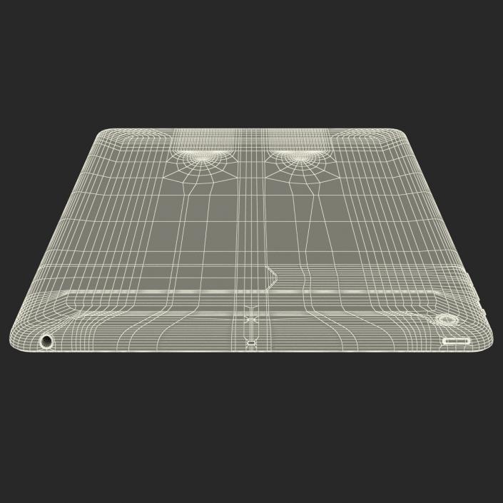 iPad Air Space Gray 3D model