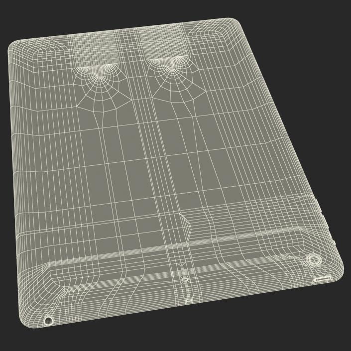 iPad Air Space Gray 3D model