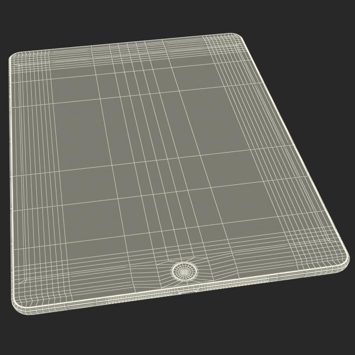 iPad Air Space Gray 3D model