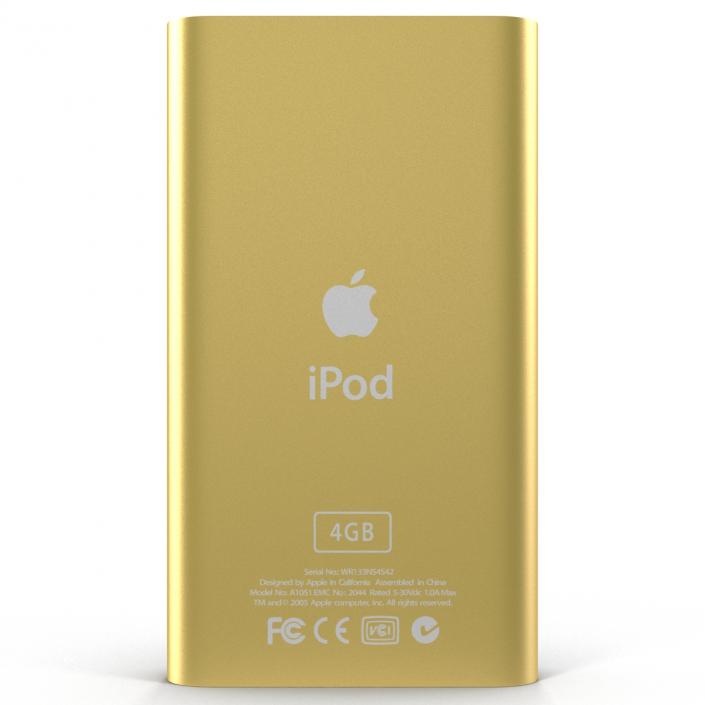 iPod Mini Gold 3D model