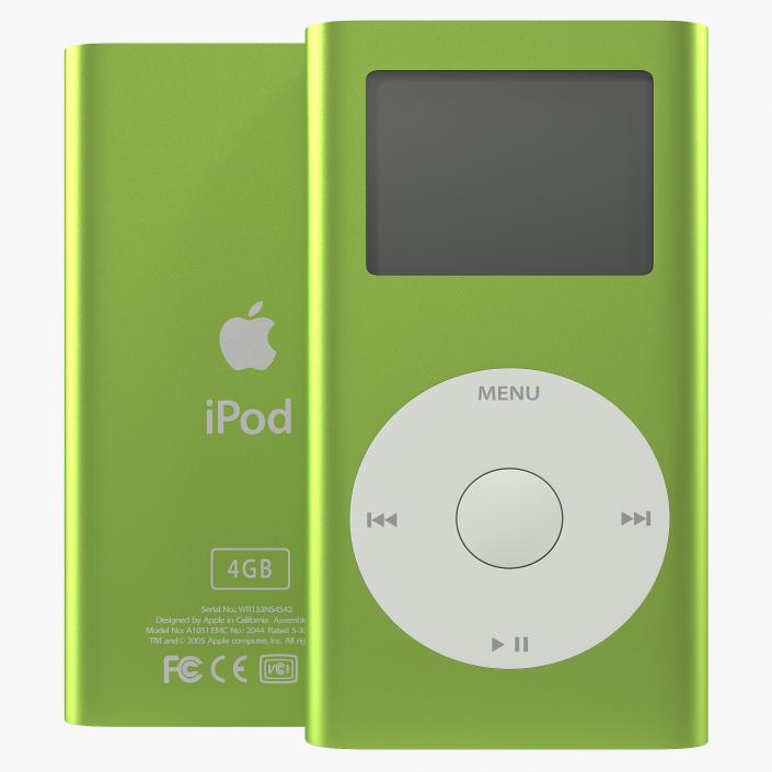 3D model iPod Mini Green