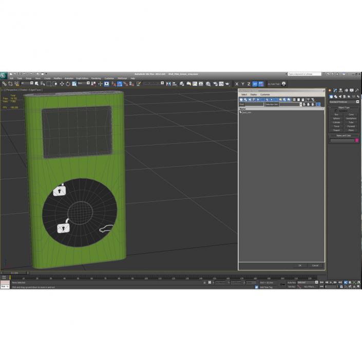 3D model iPod Mini Green