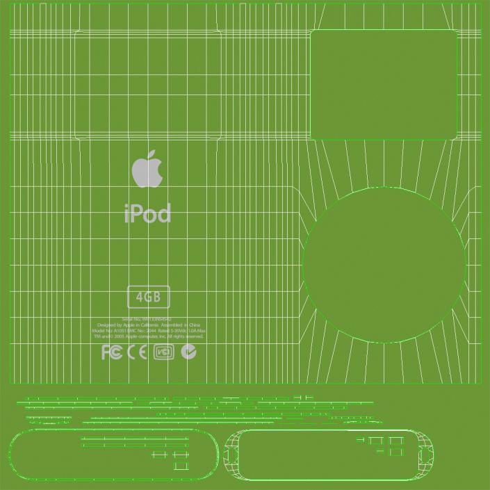 3D model iPod Mini Green