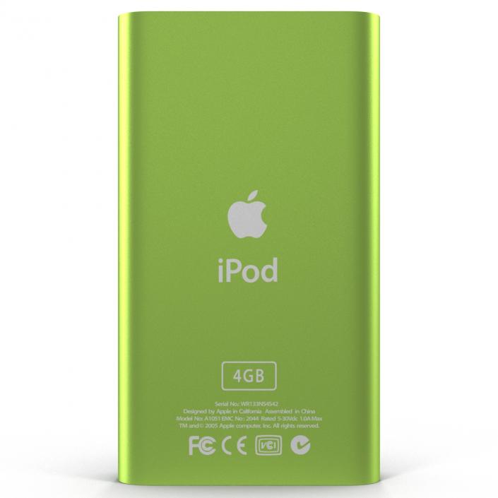 3D model iPod Mini Green