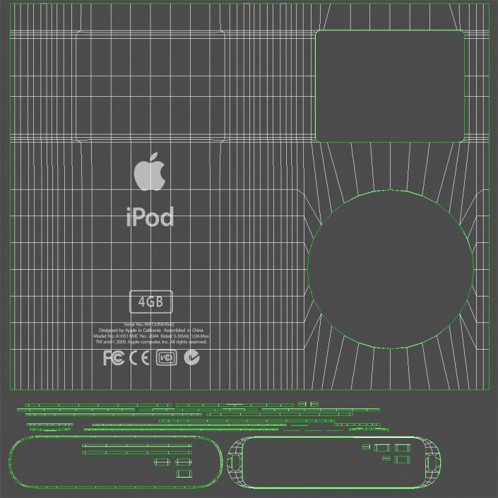 iPod Mini Grey 3D model