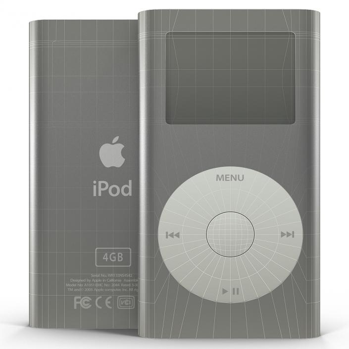 iPod Mini Grey 3D model