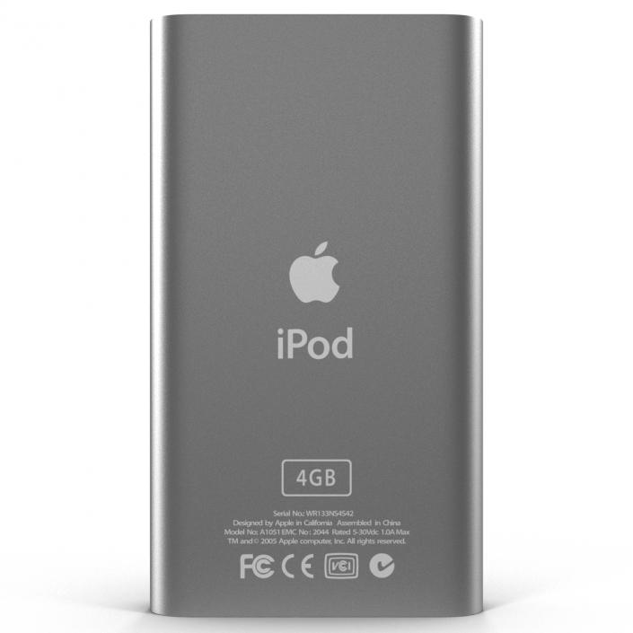 iPod Mini Grey 3D model