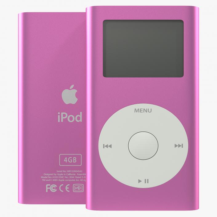 iPod Mini Pink 3D model