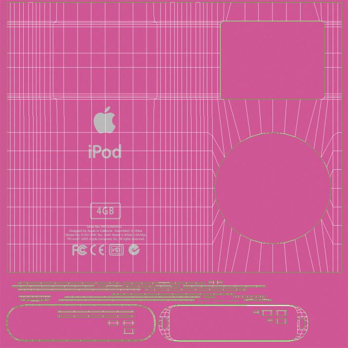 iPod Mini Pink 3D model