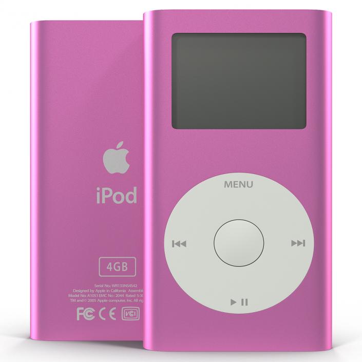 iPod Mini Pink 3D model