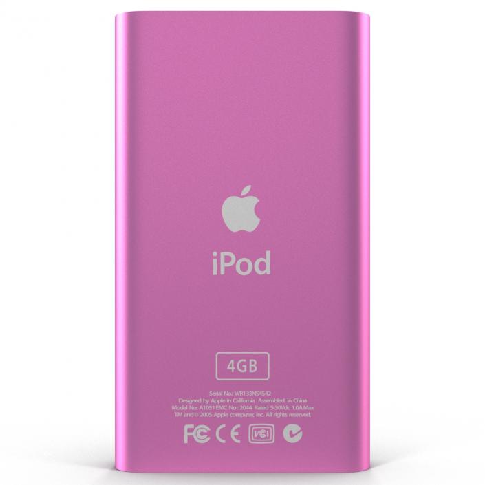 iPod Mini Pink 3D model