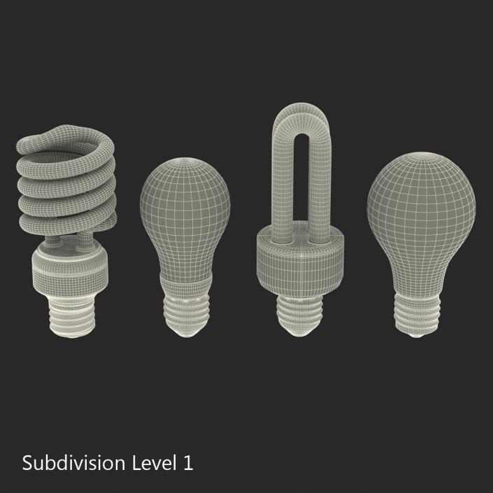 Light Bulbs 3D Models Collection 3D