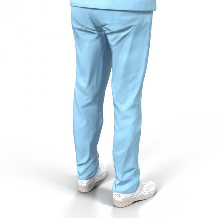 3D Female Surgeon Dress 11 model