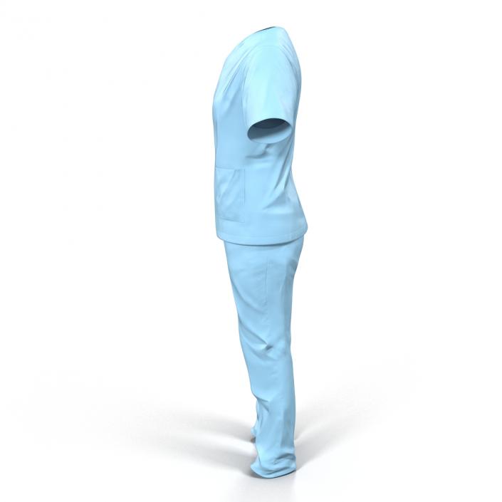 3D Female Surgeon Dress 12 model