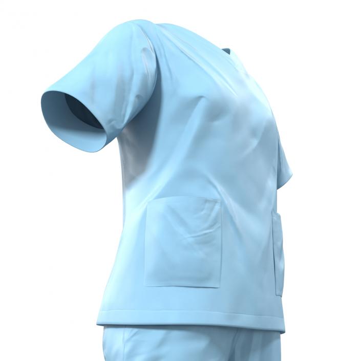 3D Female Surgeon Dress 12 model