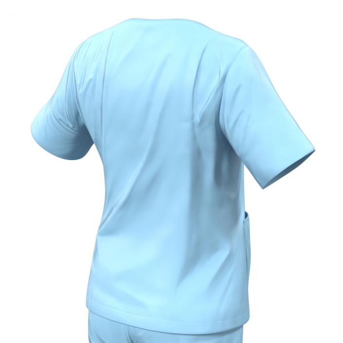 3D Female Surgeon Dress 12 model