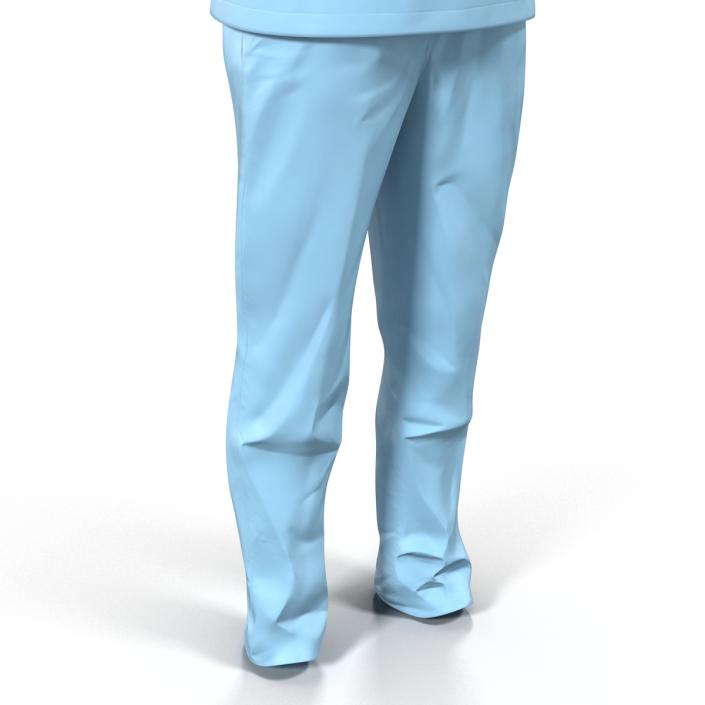 3D Female Surgeon Dress 12 model