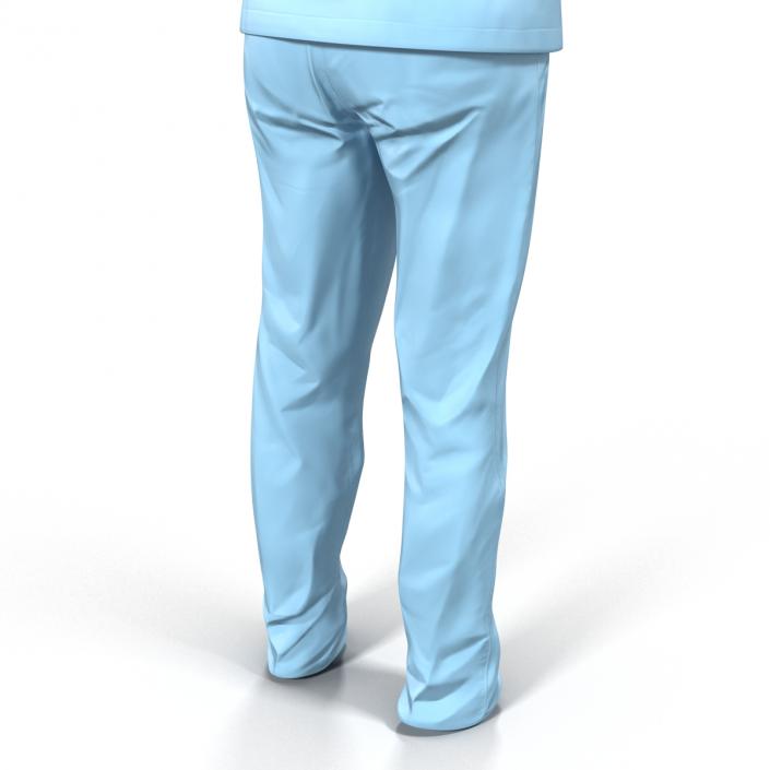 3D Female Surgeon Dress 12 model