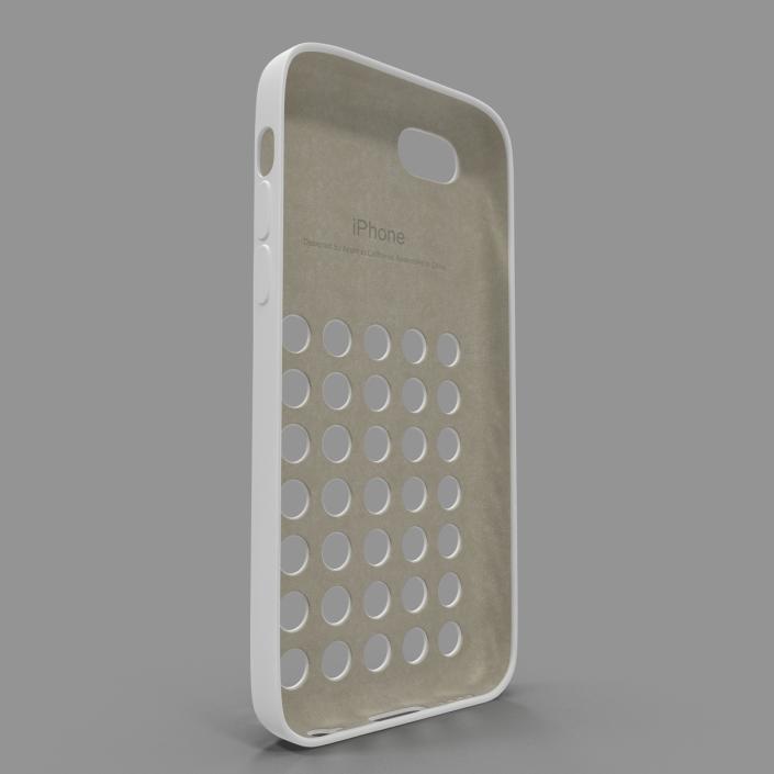 3D model iPhone 5c Case White