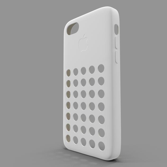 3D model iPhone 5c Case White