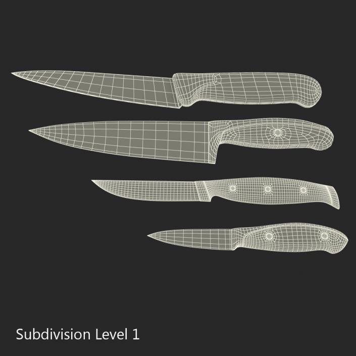 Knifes 3D Models Collection 3D