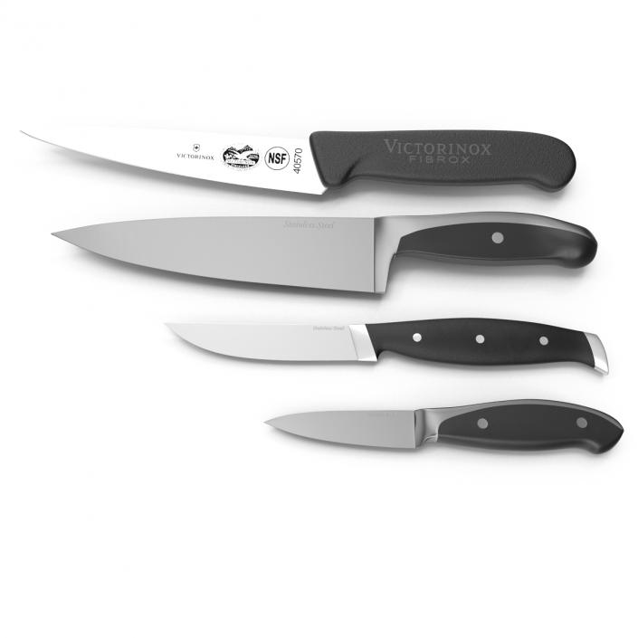 Knifes 3D Models Collection 3D