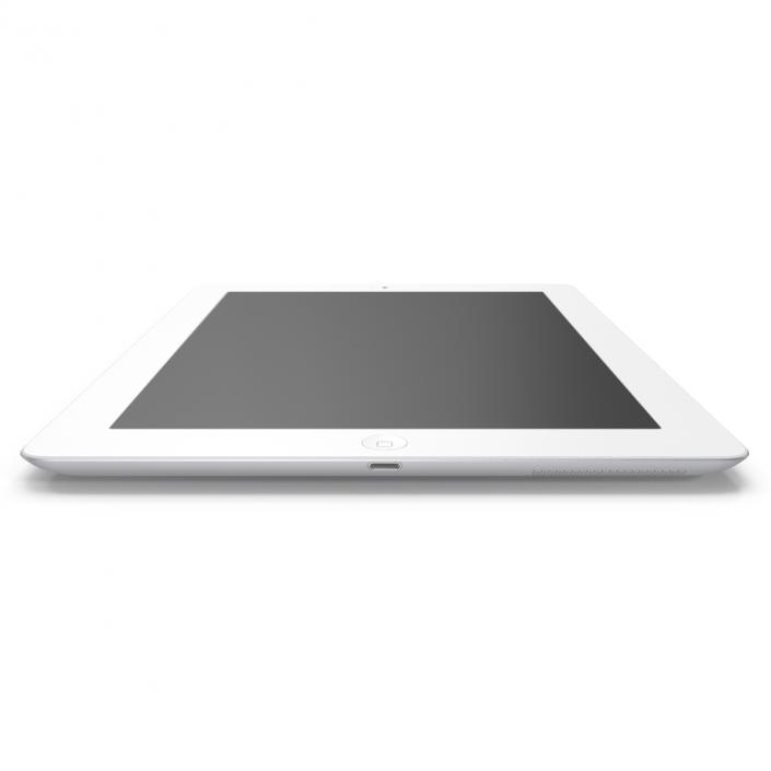 iPad Retina White 3D