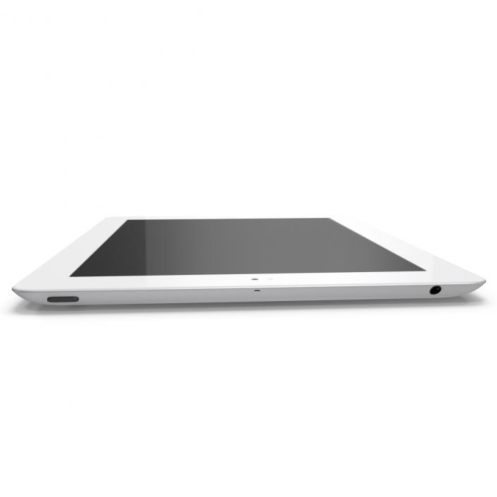 iPad Retina White 3D