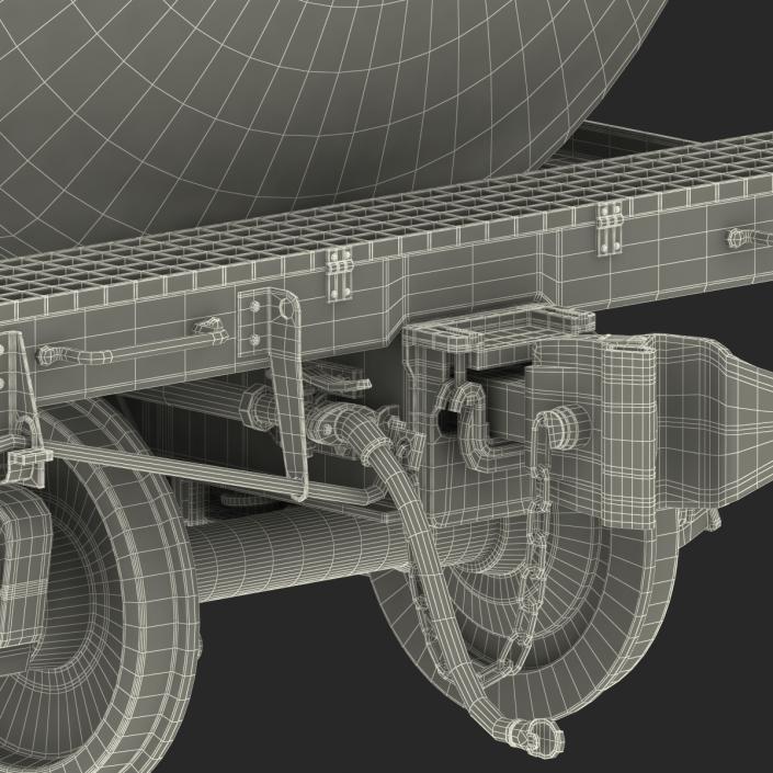 Railroad Tank Car 3D