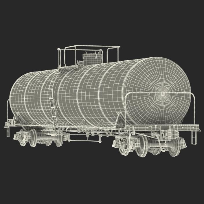 Railroad Tank Car 2 3D model