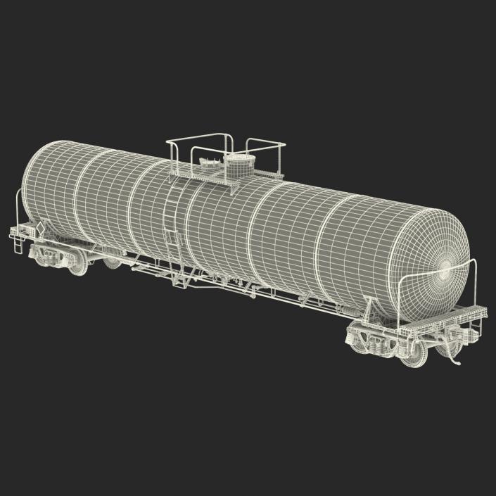 Railroad Tank Car 2 3D model