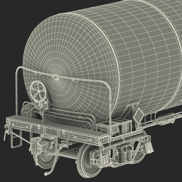 Railroad Tank Car 2 3D model