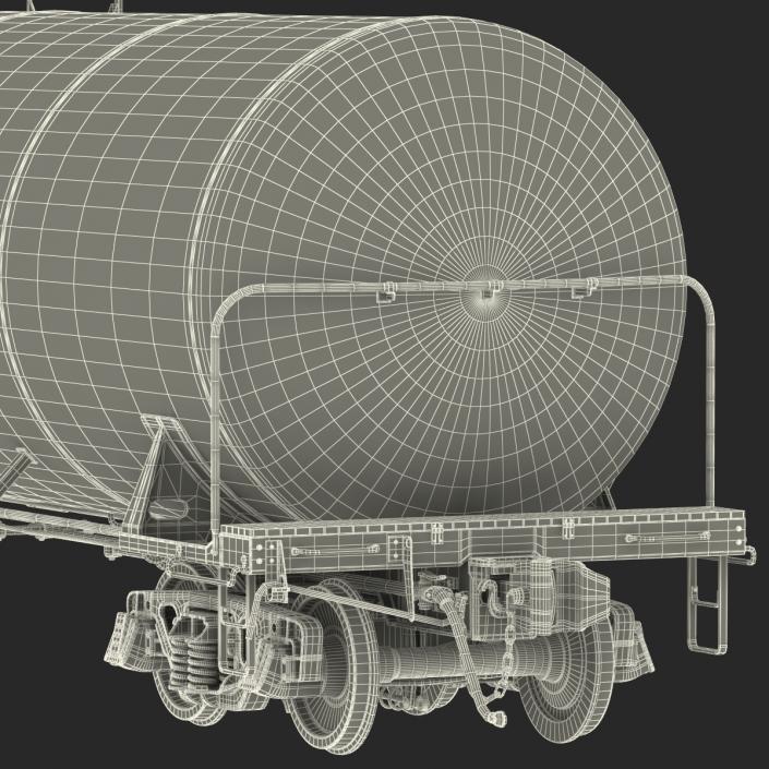 Railroad Tank Car 2 3D model