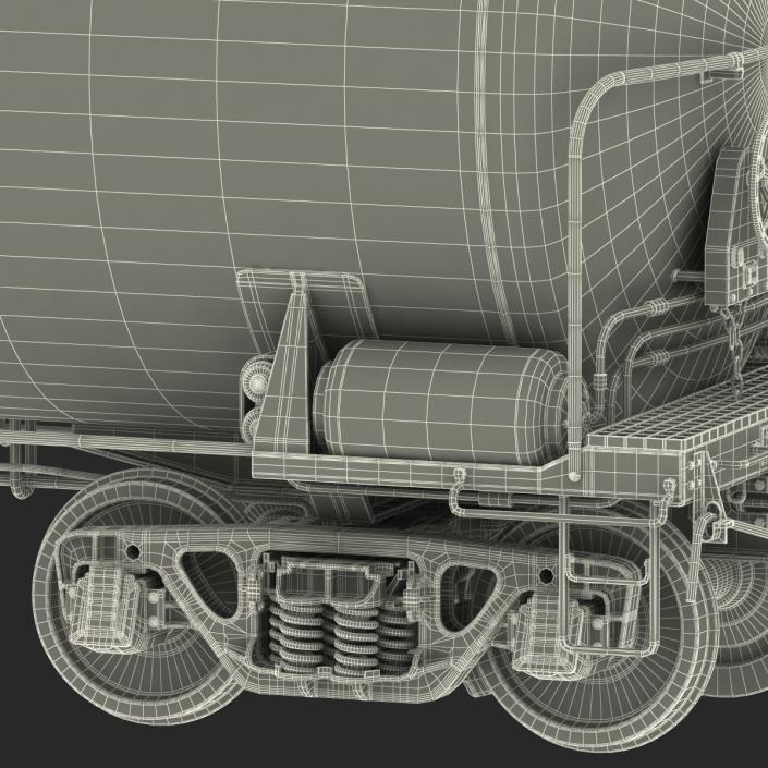 Railroad Tank Car 3 3D model