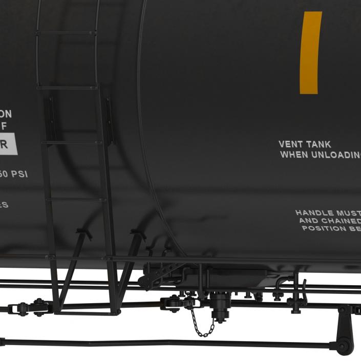 Railroad Tank Car 3D