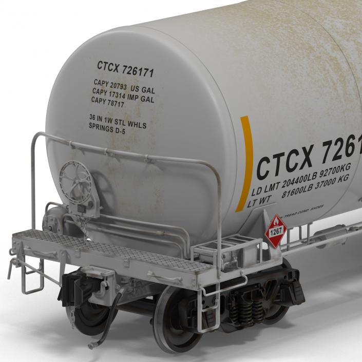 Railroad Tank Car 2 3D model