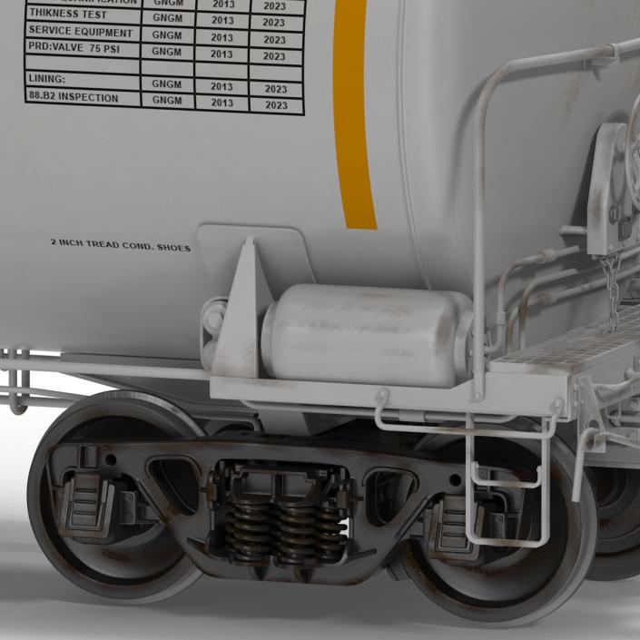 Railroad Tank Car 2 3D model