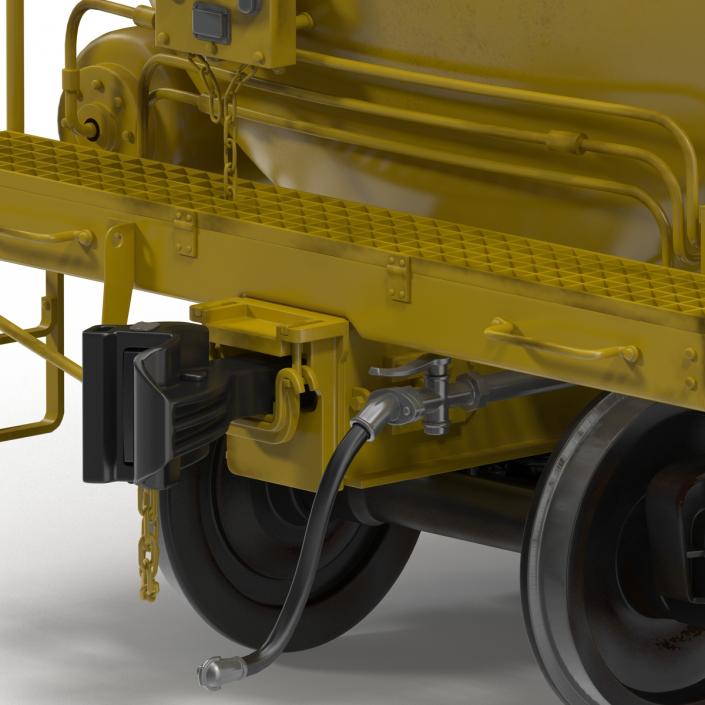 Railroad Tank Car 3 3D model