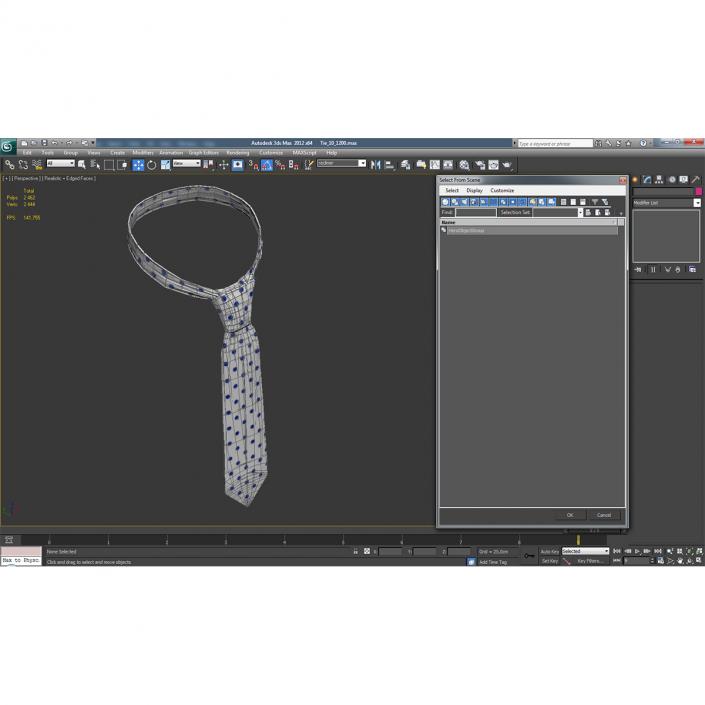 3D model Tie 11