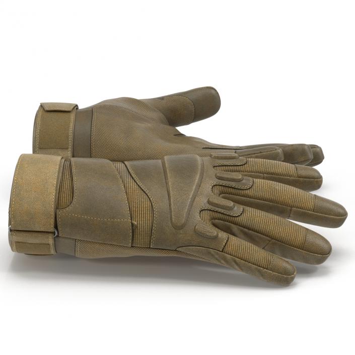 US Soldier Gloves 3D