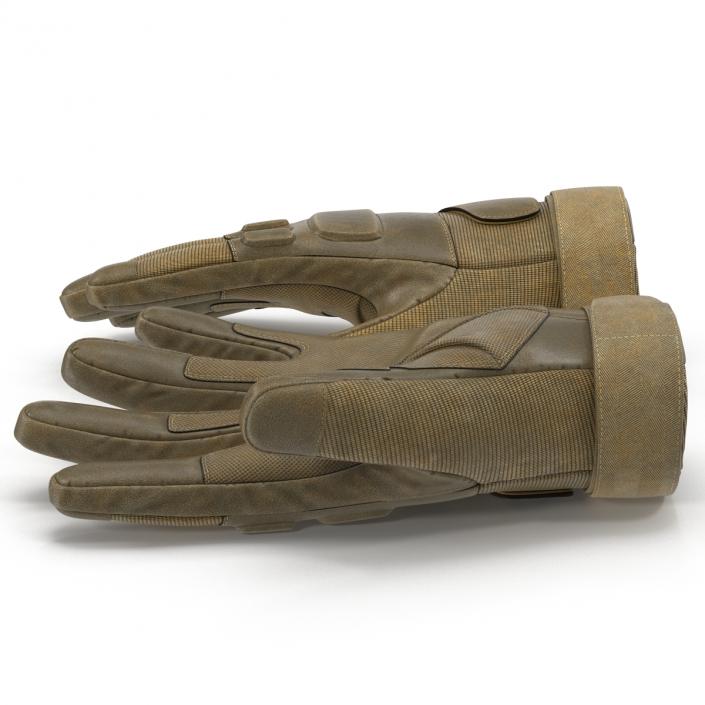 US Soldier Gloves 3D