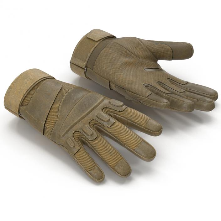 US Soldier Gloves 3D