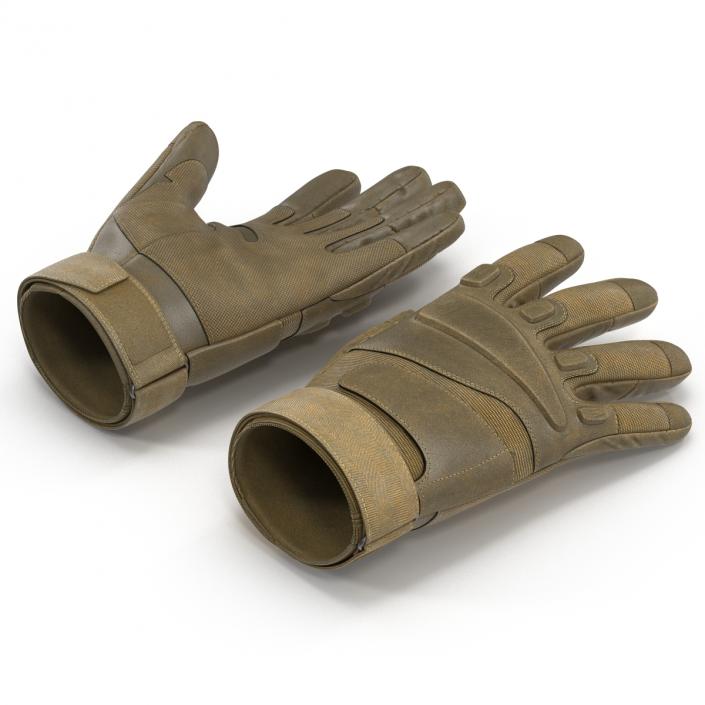 US Soldier Gloves 3D