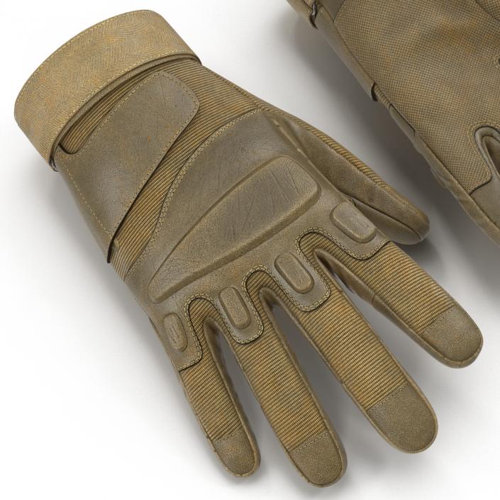 US Soldier Gloves 3D